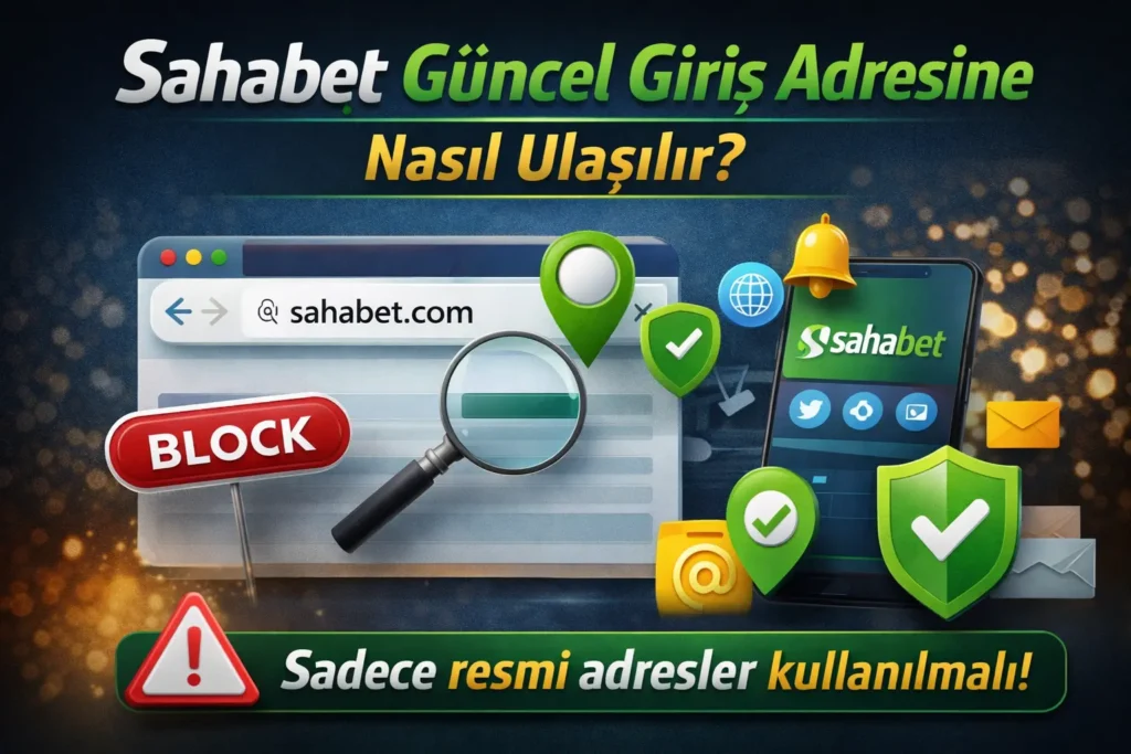 Sahabet guncel giris adresine nasil ulasilir